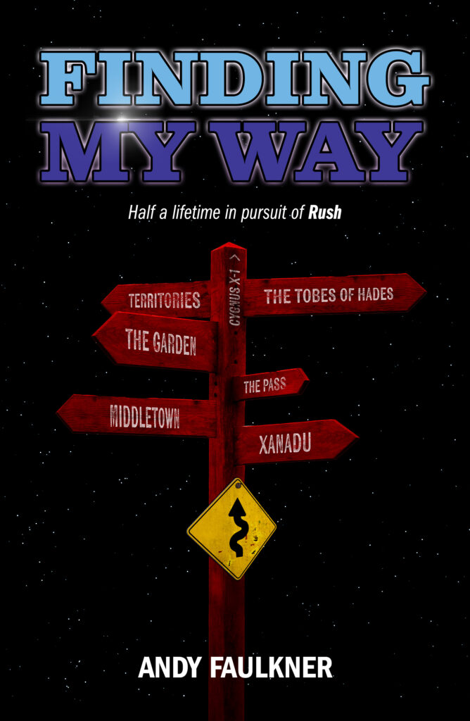 Book Cover of Finding My Way by Andy Faulkner